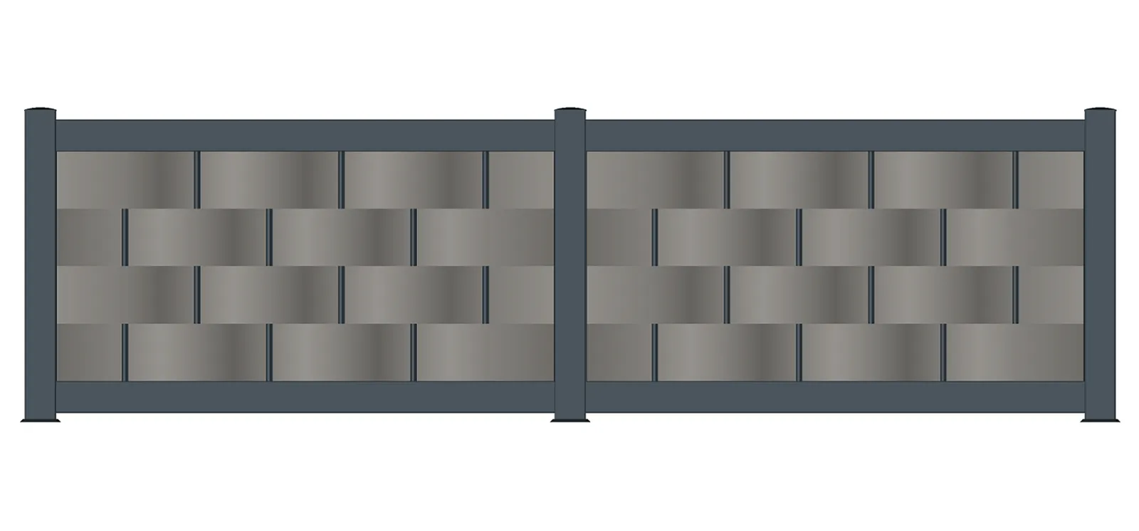 Portail alu gamme design Bplast 31