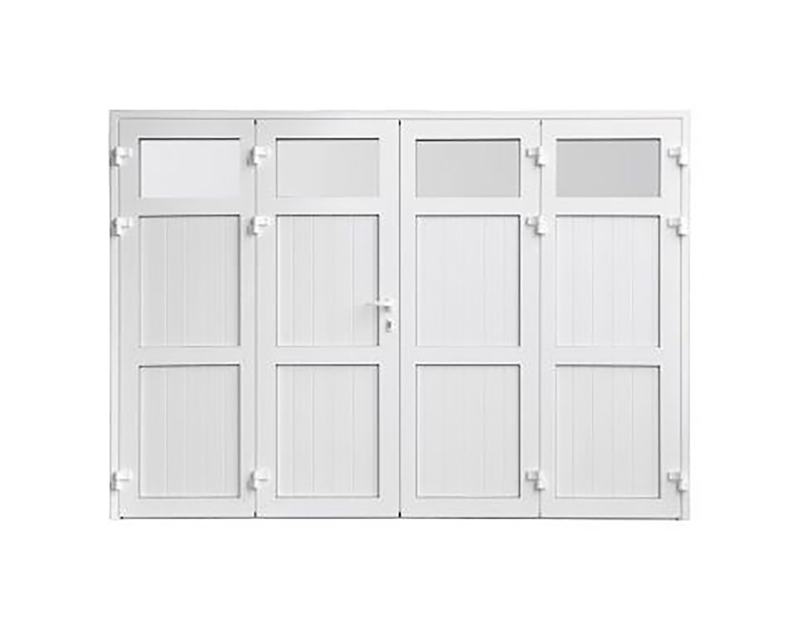 Portes De Garage Battantes Bplast Menuiseries Pvc Alu