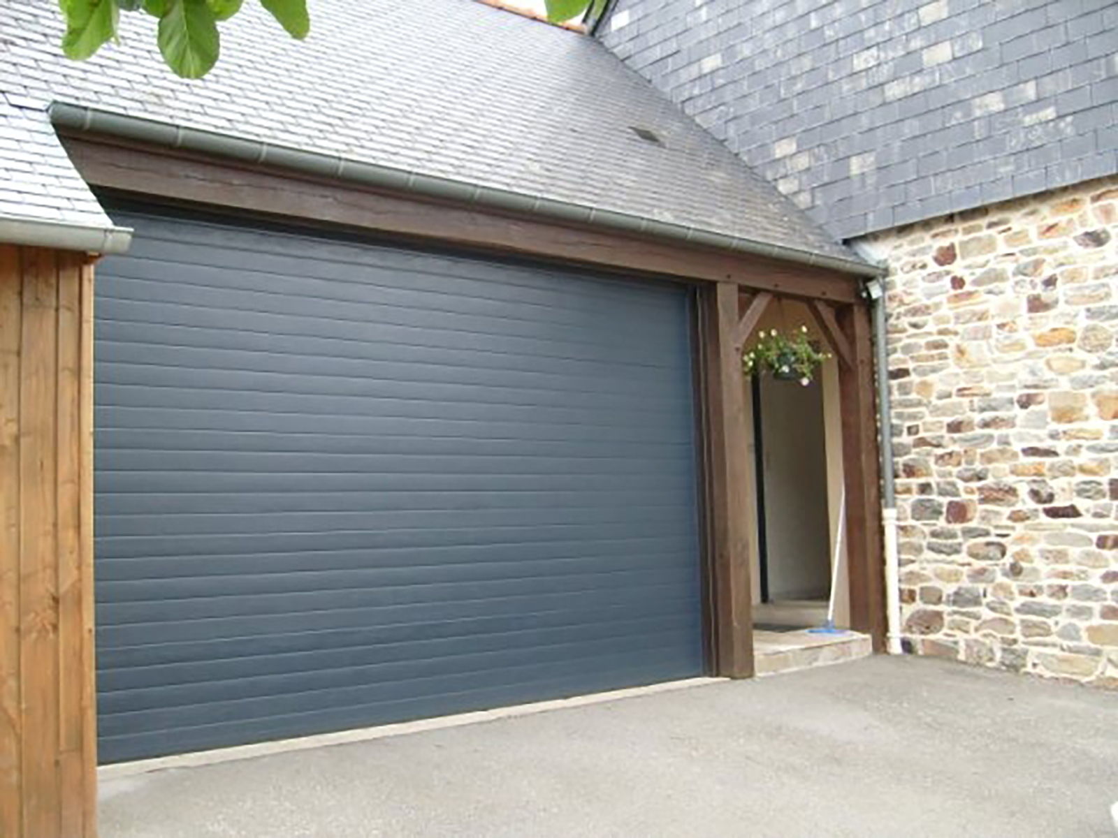 Porte de garage Enroulable Alu 56 sur mesure