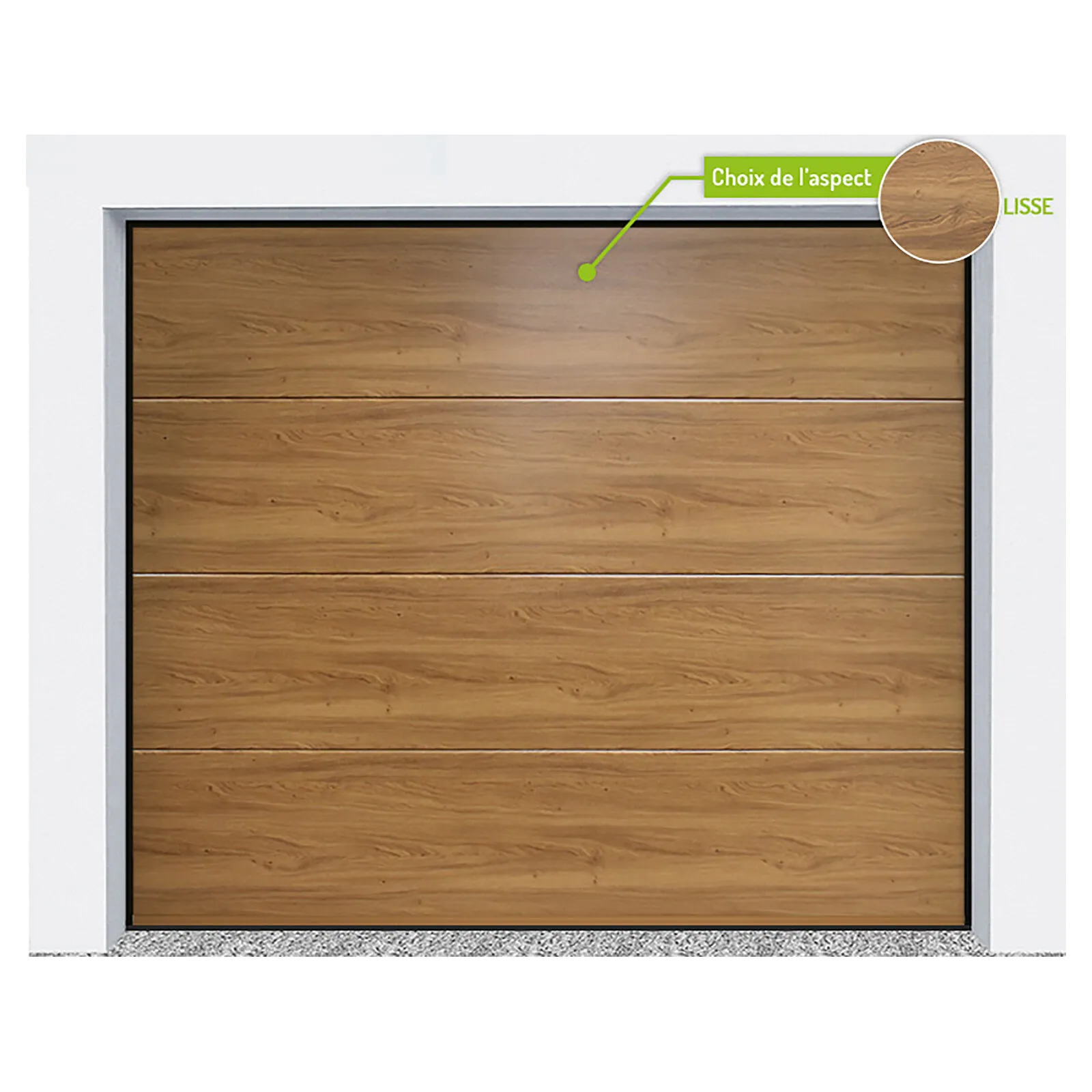 Porte de garage sectionnelle plafond  Bplast48