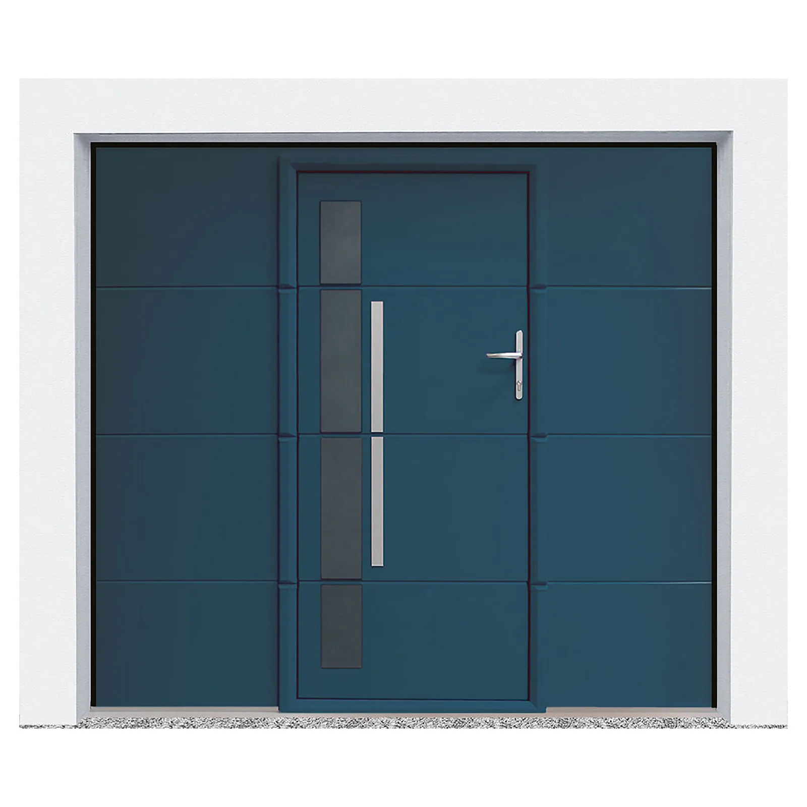 Porte de garage sectionnelle plafond  Bplast57