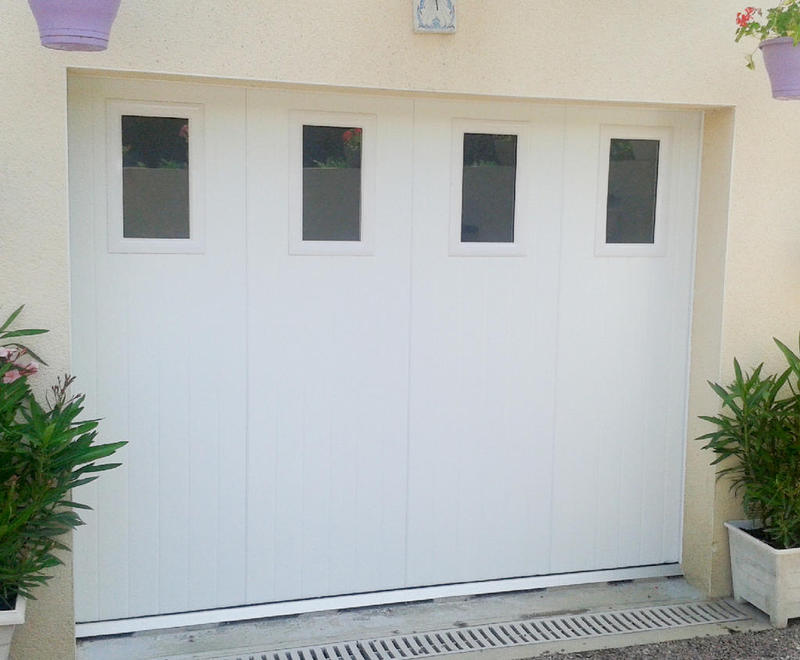 Portes de garage sectionnelles latérales | B'PLAST ...