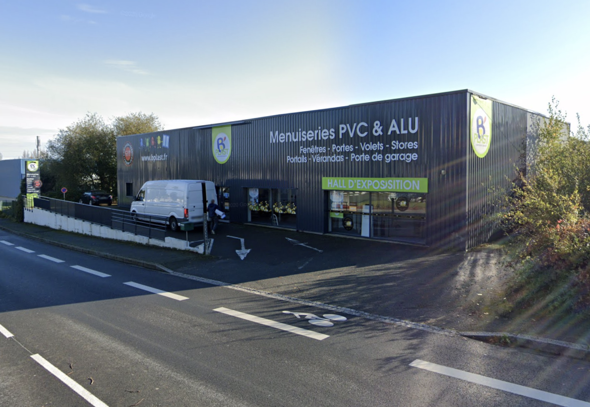 Facade B'Plast menuiserie à Saint-Malo (35)