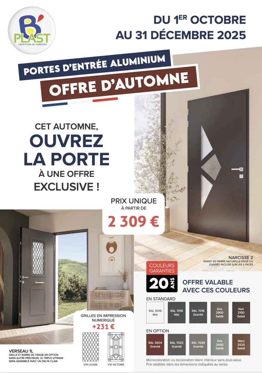 OFFRE QUATRO AUTOMNE 2025