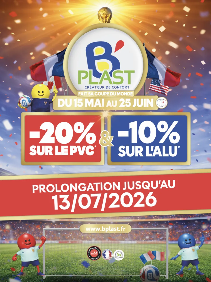 Promo coupe du monde bplast prolongation